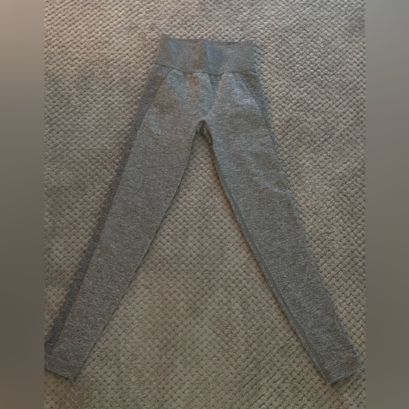 Gymshark Pants - Gymshark Charcoal High-Waisted Leggings